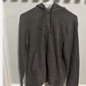 Banana Republic Dark Brown Hoodie Sweater